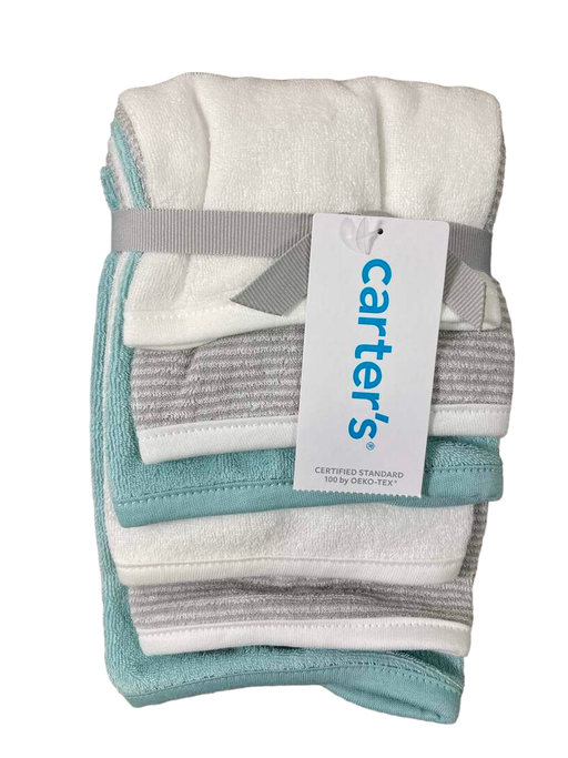 used Carter’s Washcloth 6 Pack, Grey Multi