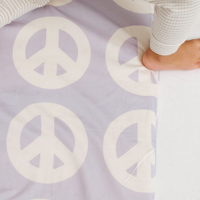 Toki Mats Padded Play mat, Peace Sign Mat, Multiple Sizes