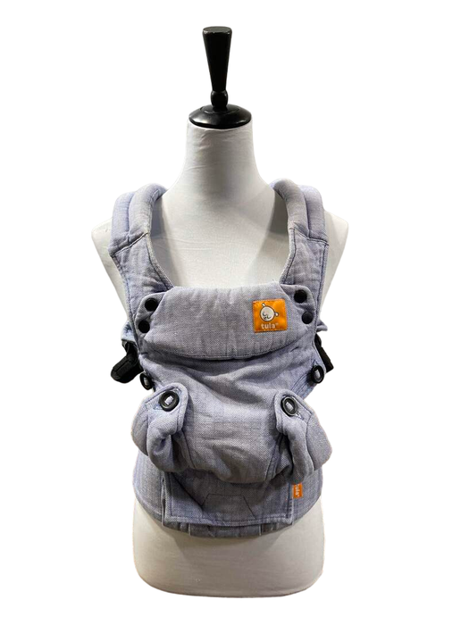 used Baby Tula Explore Baby Carrier, Rain Linen