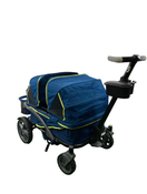 used Gladly Family Anthem4 Classic 4 Seater All Terrain Wagon Stroller, Neon Indigo