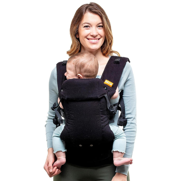 used Beco Gemini Baby Carrier, Metro Black