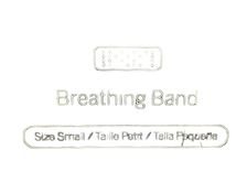 secondhand Nanit Breathing Band, 0-3 months, Pebble Gray