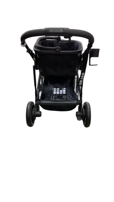 Cybex e-Gazelle S Stroller, Black, Moon Black