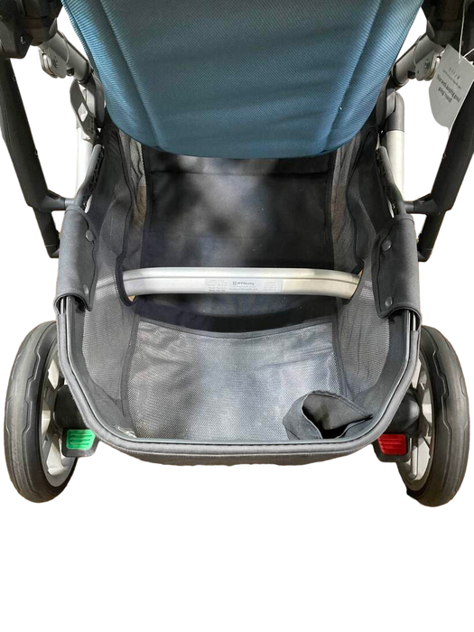 UPPAbaby CRUZ V2 Stroller, 2019, Finn (Deep Sea)