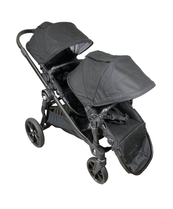 Baby Jogger City Select 2 Double Stroller, Lunar Black, 2022