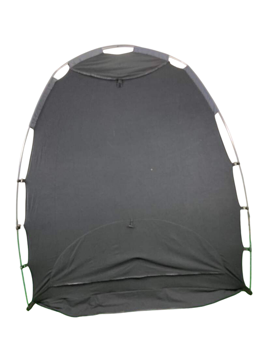 secondhand SlumberPod 3.0 Sleep Canopy, Black with Gray Accents