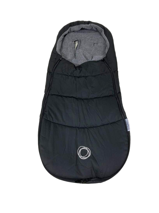 used Bugaboo Footmuff, Midnight Black