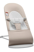 used BabyBjorn Bouncer Balance, Beige/Grey, Light Gray Frame, Cotton