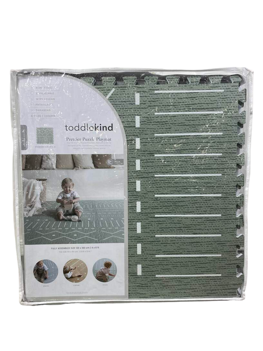 used Toddlekind Prettier Puzzle Playmat Standard, Berber, Moss