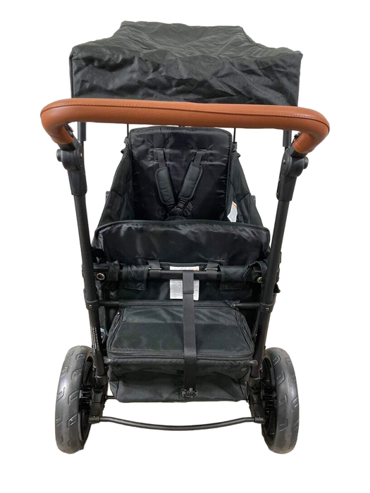 Wonderfold X2 Push + Pull Double Stroller Wagon, 2022, Stealth Black