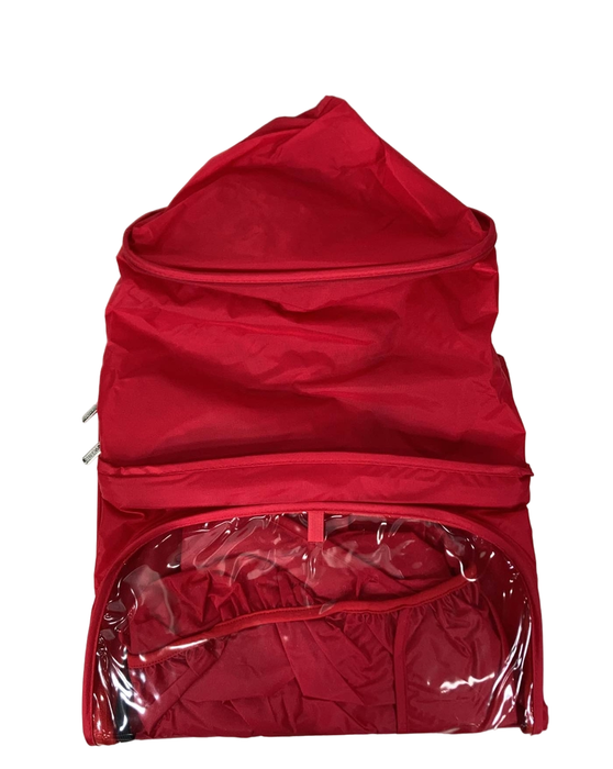 secondhand Manito Elegance Beta Stroller Weather Shield Rain Cover, Red