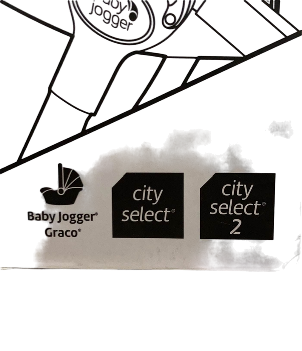 secondhand Baby Jogger Car Seat Adapter (City Select, City Select LUX, City Premier) For Baby Jogger and Graco