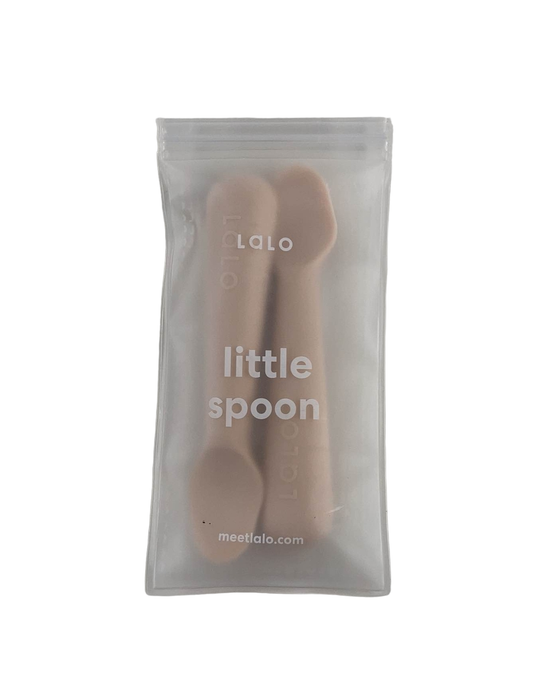 Lalo Little Spoon 2 Pack, Grapefruit