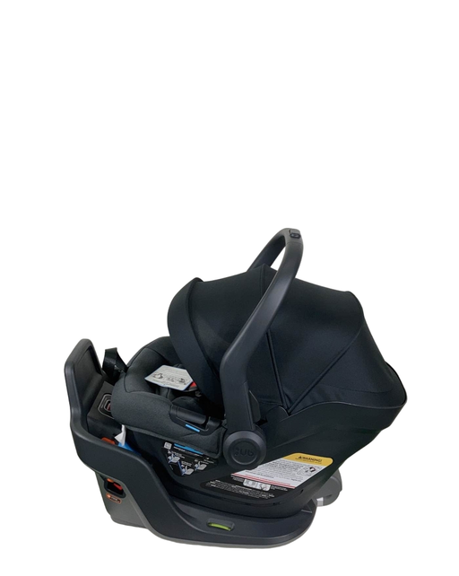 secondhand UPPAbaby MESA MAX Infant Car Seat and Base, Jake Charcoal, 2023