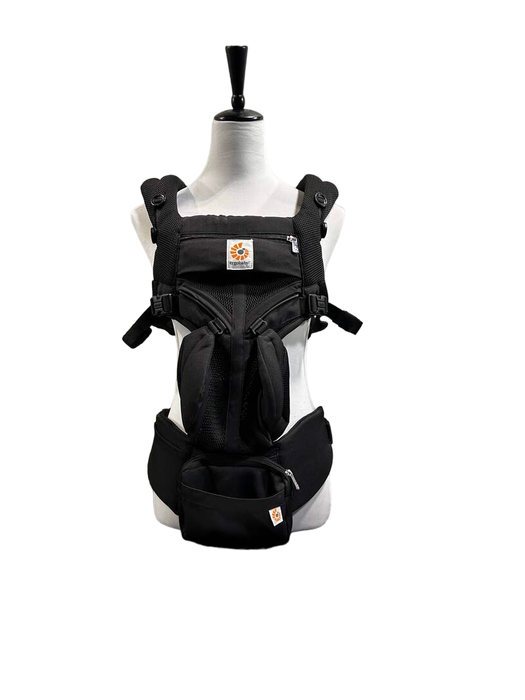 used Ergobaby Omni 360 Cool Air Mesh Baby Carrier, Onyx Black