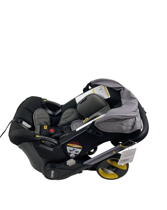 Doona Infant Car Seat & Stroller Combo, 2022, Grey Hound