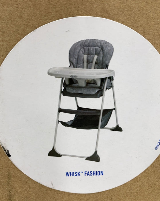 used Graco SlimSnacker High Chair, Whisk