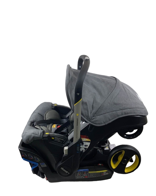 secondhand Doona Infant Car Seat & Stroller Combo, Storm Grey, 2023