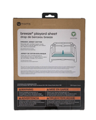 secondhand 4moms Breeze Playard Organic Jersey Cotton Sheet