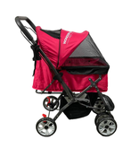 secondhand Wonderfold Pet Stroller, Ruby Pink