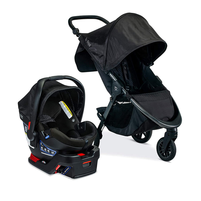 Britax B-Free & B-Safe Gen2 FlexFit Travel System, Midnight, 2022