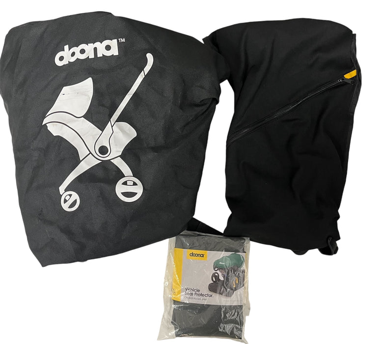 Doona Infant Car Seat & Stroller Combo with Accessories, 2022, Storm Grey