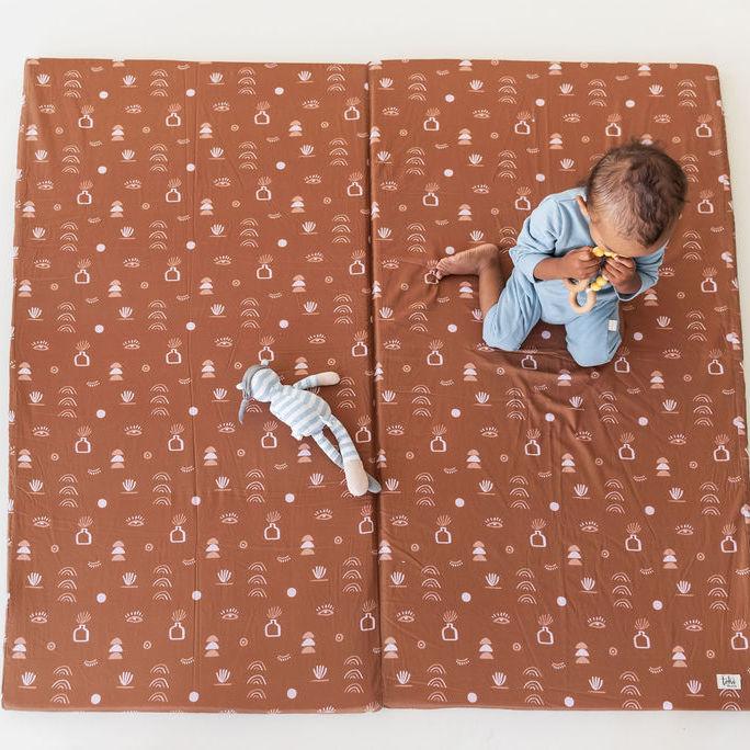 Toki Mats Padded Play Mat, Desert Mat