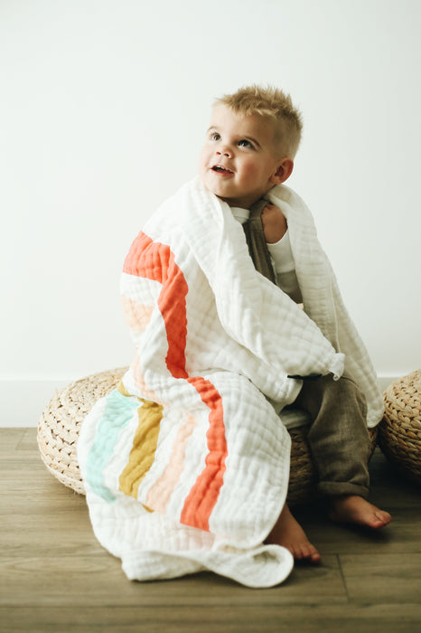 Clementine Kids Rainbow Quilt