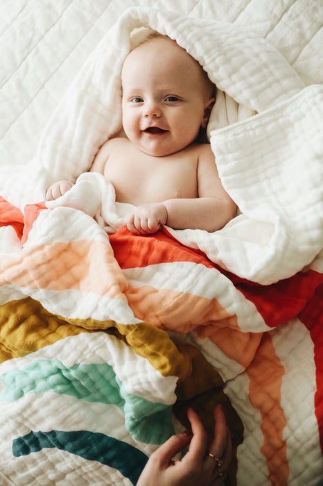 Clementine Kids Rainbow Quilt