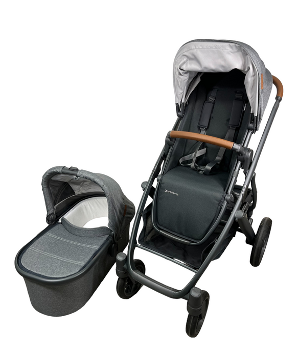 UPPAbaby VISTA V2 Stroller, 2022, Greyson (Charcoal Melange)