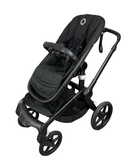 Bugaboo Fox 5 Stroller, 2023, Black Frame, Midnight Black