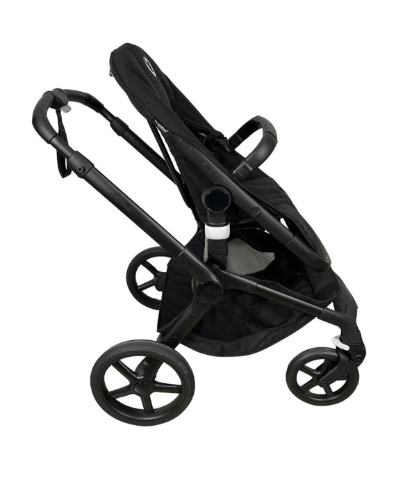 Bugaboo Fox 5 Stroller, 2023, Black Frame, Midnight Black