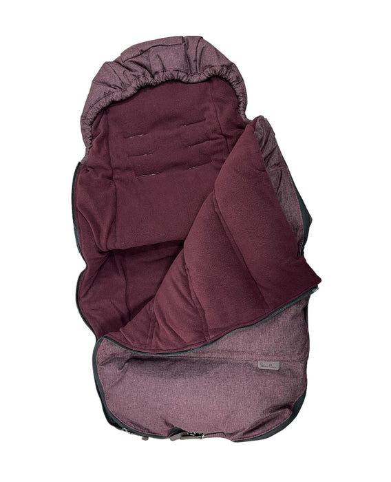 Silver Cross Wave Footmuff, Claret