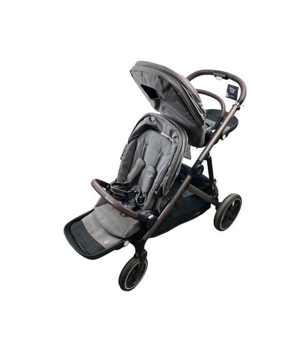 Cybex Gazelle S Double Stroller, 2021, Soho Grey