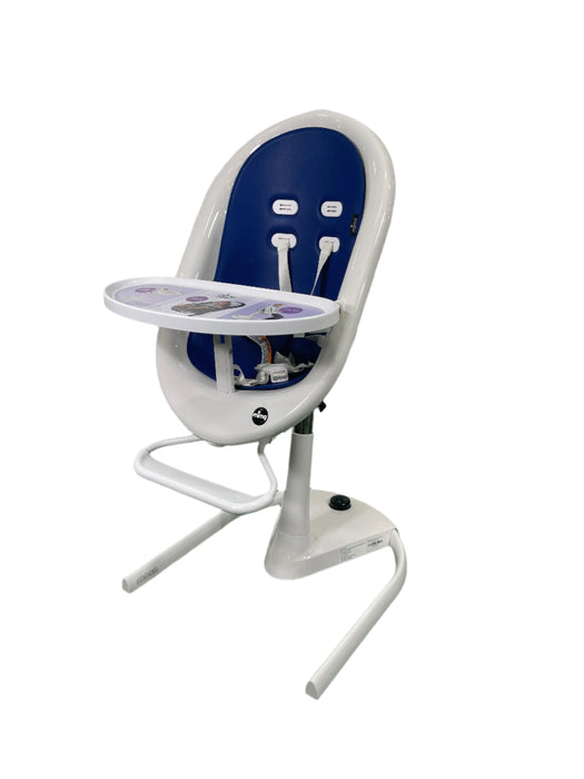 Mima Moon High Chair, White, 2G, Royal Blue