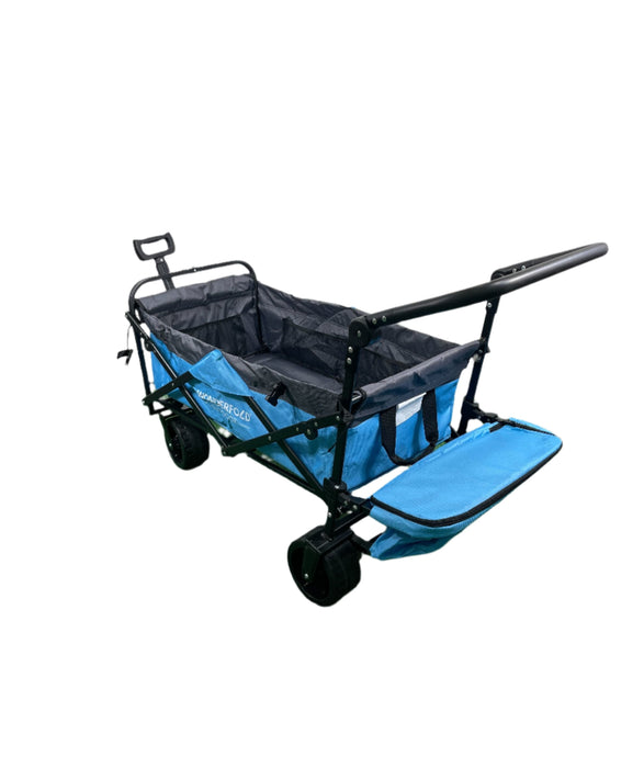 Wonderfold S3 Outdoor Utility Wagon, Aqua Grey