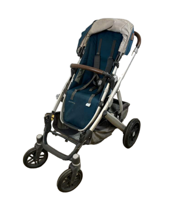 UPPAbaby VISTA V2 Stroller, 2020, Finn (Deep Sea)