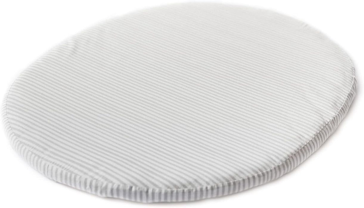 Pehr Stokke Sleepi Mini Fitted Sheet, Stripped Away Pebbles, V3