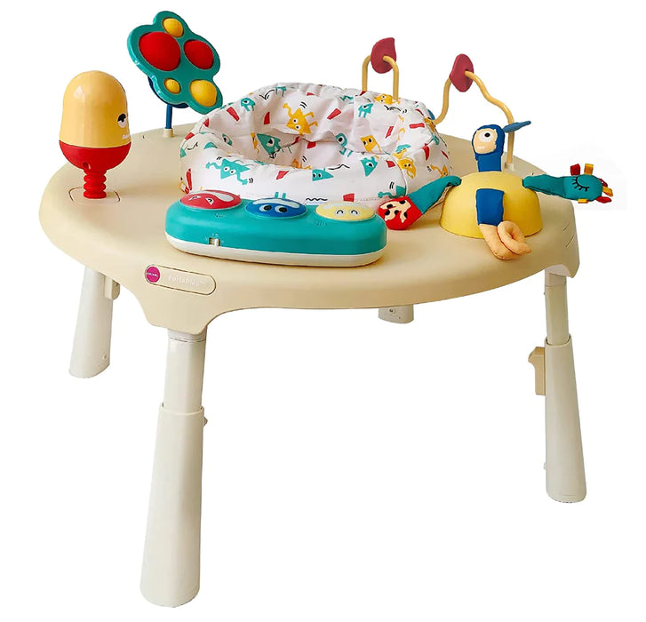 Oribel PortaPlay Convertible Activity Center with Stools, Monsterland Adventures