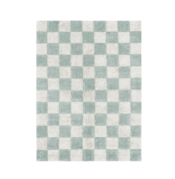 Lorena Canals Washable Rug, Kitchen Tiles, Blue Sage