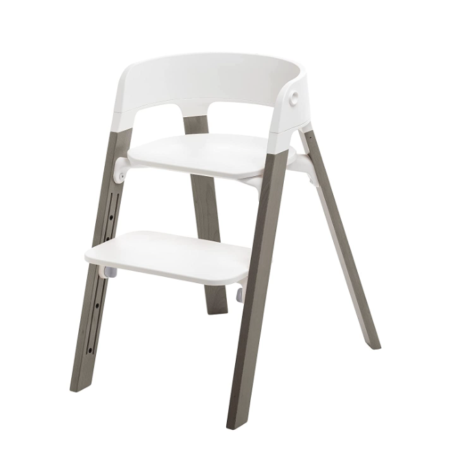 Stokke Steps Chair, Hazy Grey