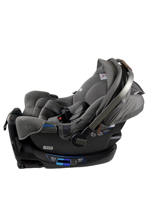 Nuna PIPA rx Infant Car Seat with RELX Base, 2021, Granite