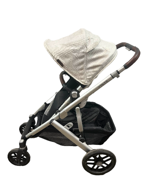 UPPAbaby VISTA V2 Stroller, 2019, Bryce (White Marl)