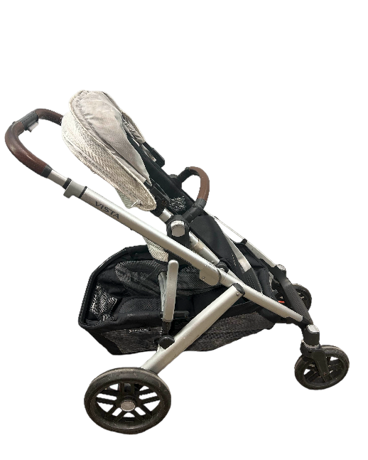 UPPAbaby VISTA V2 Stroller, 2019, Bryce (White Marl)