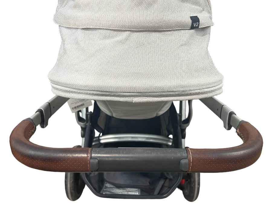 UPPAbaby VISTA V2 Stroller, 2019, Bryce (White Marl)