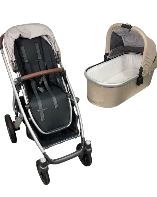 UPPAbaby VISTA V2 Stroller, 2021, Declan (Oat Melange)