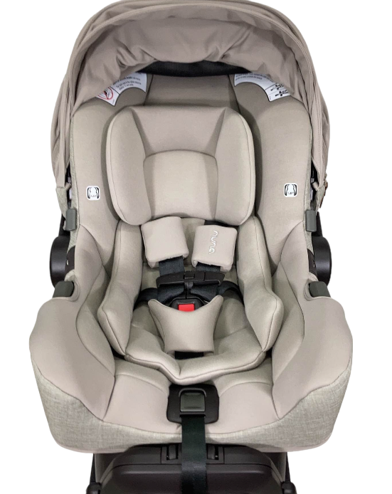 Nuna PIPA rx Infant Car Seat with RELX Base, 2023, Hazelwood