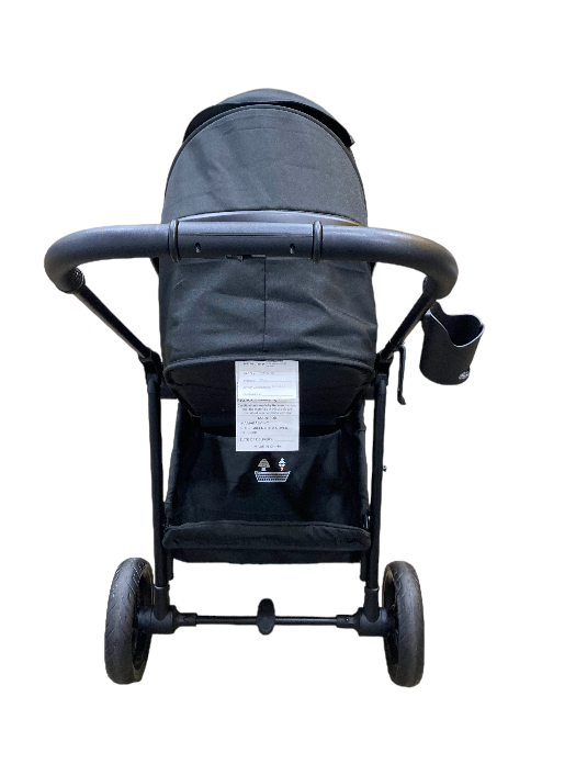 Mompush Wiz Stroller, 2022, Black