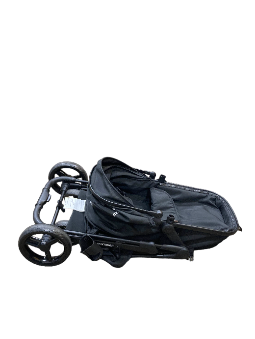 Mompush Wiz Stroller, 2022, Black