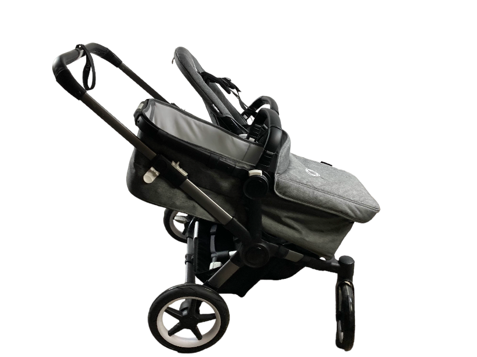 Bugaboo Donkey 5 Duo Stroller, 2021, Graphite, Grey Melange